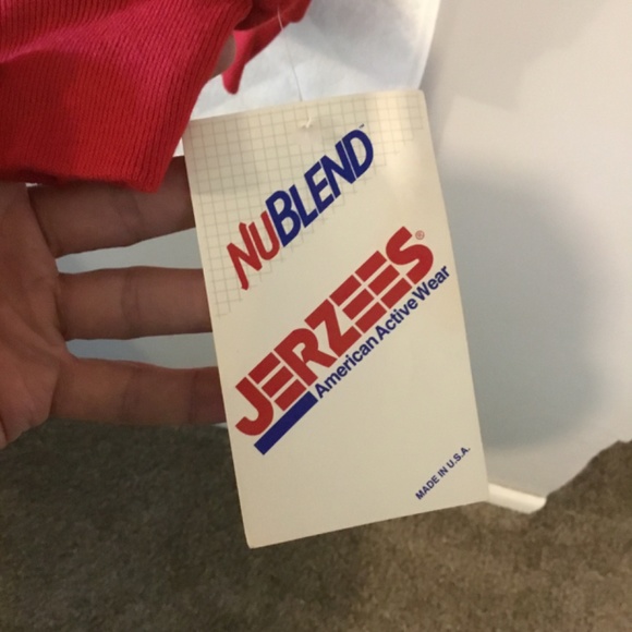 Jerzees Red Holiday Beers Crewneck Sweater - Picture 3 of 8